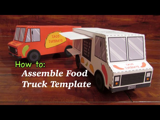 How to: Assemble Food Truck Template - YouTube how-to-assemble-food-truck-template-youtube