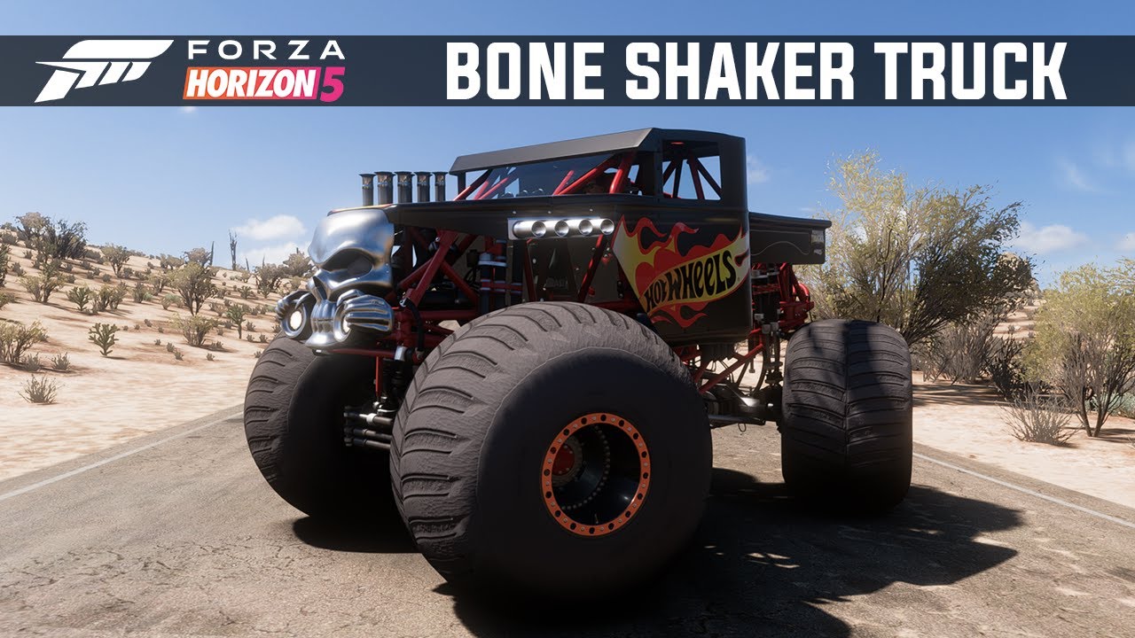 Forza Horizon on X: The @Hot_Wheels Monster Truck Bone Shaker is big.  Really big. But let's make it bigger. Every 200 likes will grow the Monster  Truck.  / X