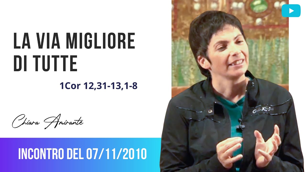 La VIA migliore di tutte ❤️‍🔥 - Chiara Amirante