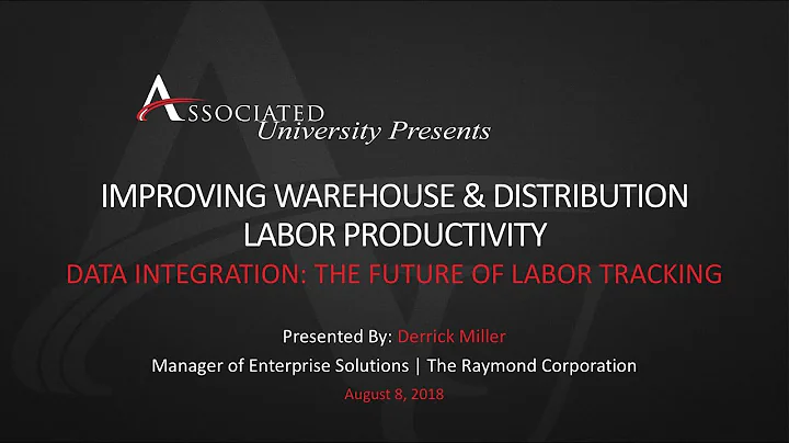 Improving Warehouse & Distribution Labor Productivity