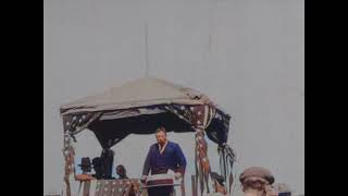 History Recolored: 1912 Theodore Roosevelt Speaks in Pueblo Colorado During His Progressive Campaign