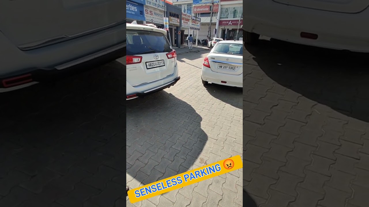 PARKING PROBLEM IN INDIA 😤