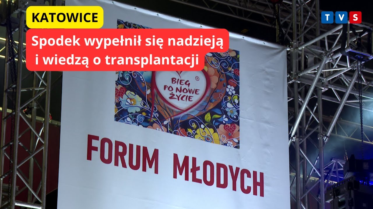 Katowicki Spodek wypełnił się nadzieją i wiedzą o transplantacji