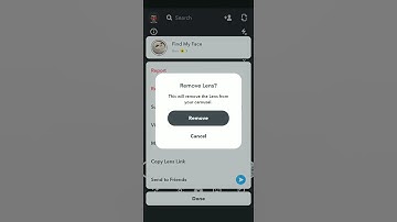How to remove Snapchat lens filter