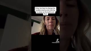disgusting video of ruby franke telling her kid to “sleep on the bathroom floor”