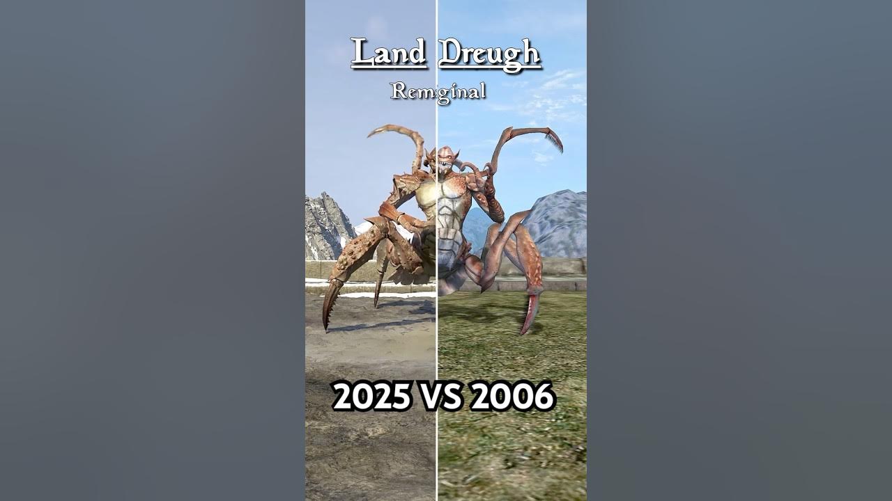 Oblivion Remastered - Creature Comparison PT. 1 #oblivionremastered #gaming #shorts #comparison Oblivion Remastered - Creature Comparison PT. 1 #oblivionremastered #gaming #shorts #comparison