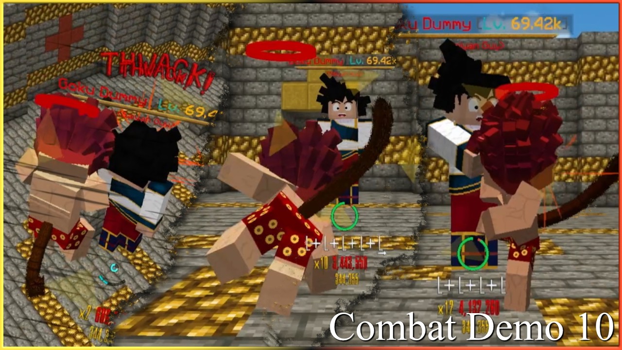 Combos, Finishers, and Heavy Hits in Minecraft (Combat Demo 10) [Dragon ...