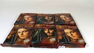 SUPER RARE BLACK PEARL! Pirates of the Caribbean Pocketmodel Game 6 Packs Opening CSG Part 2