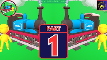 Rail Lands - Train Game Gameplay Walkthrough #day1 iOS, Android
