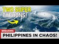 1 MINUTE AGO: Two Super Typhoons Strike Philippines in 4 Days – 1.4 Million Evacuated!