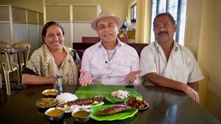 This Couple Serves A Delicious, Homely Non Veg Lunch! Hidden 50YearOld EDDIE’S MESS, Mudigere!