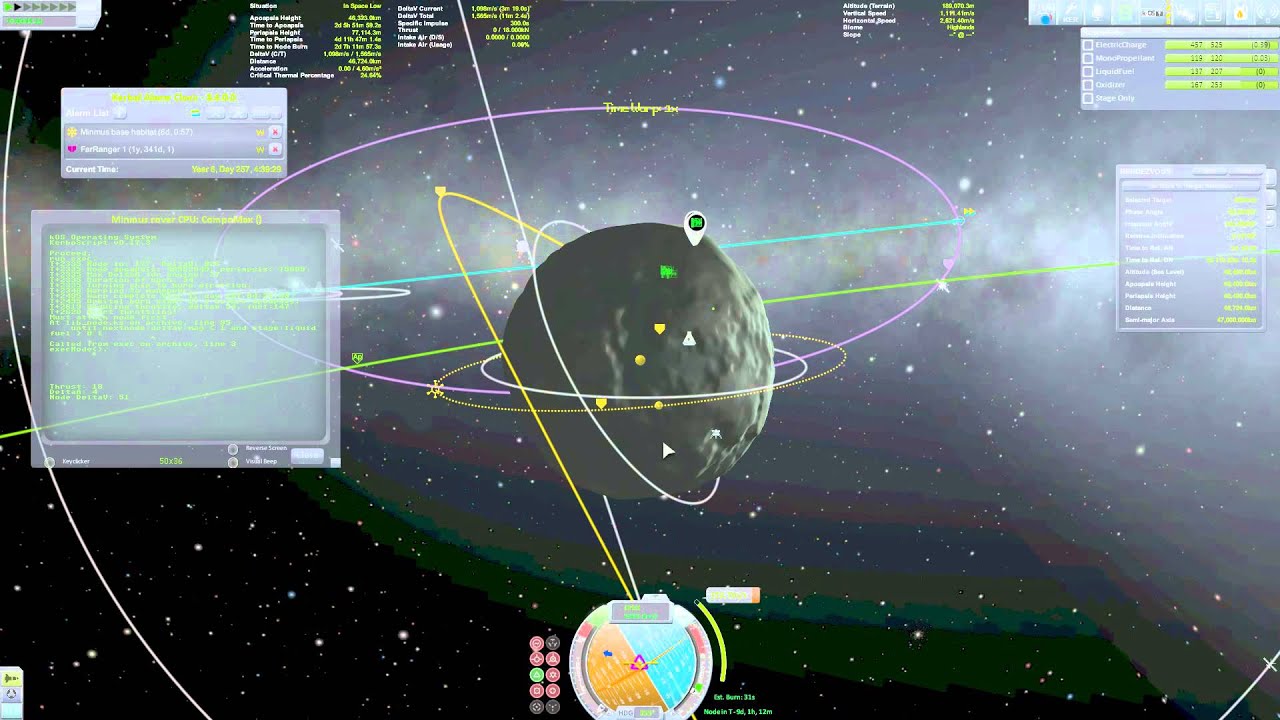 KSP Minmus fuel base YouTube