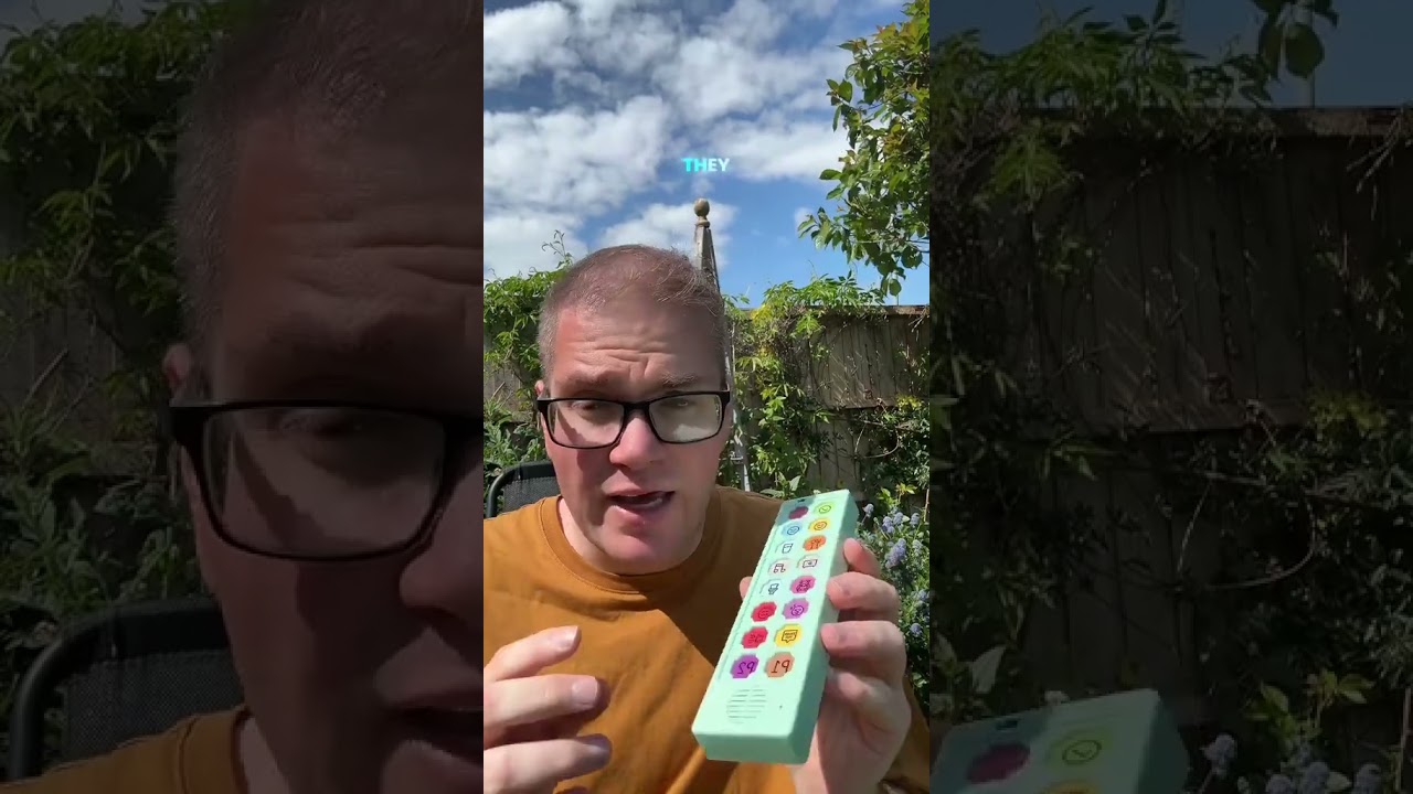 A customer reviews our AAC communication device talking aid