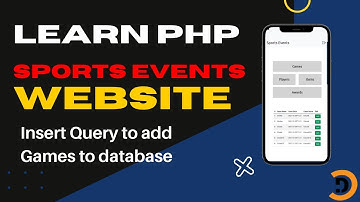 29 Add game with Sql Insert query in PHP PDO - Dot Code