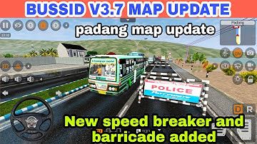 New speed breaker and barricade mod bussid v3.6.1 # bussid v3.7 map update # bussid v3.7 new map mod
