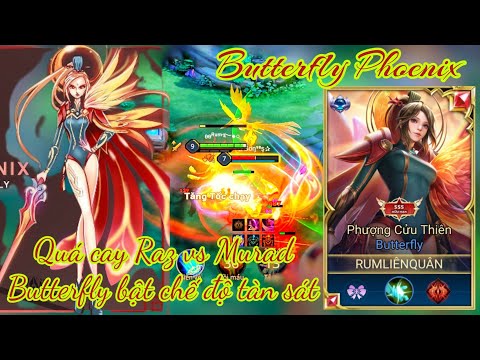 Video Quá cay Raz vs Murad, Butterfly bật chế độ tàn sát trả... - youtube