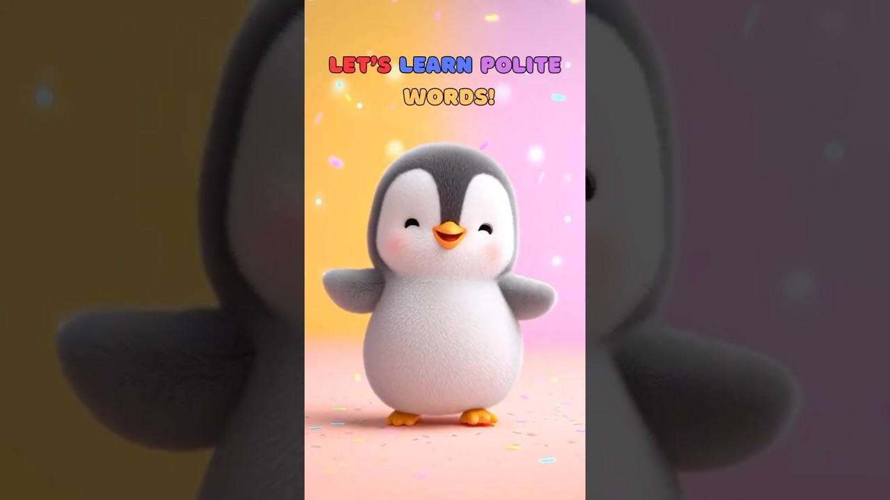 Polite Words Song 🎶 | Please, Thank You & Sorry | Kids Learning Rhymes 