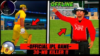 🔥30-Mb Killer! Download Official Pepsi Ipl & Dlf Ipl Cricket Game For Android | Best for 1Gb Ram screenshot 5