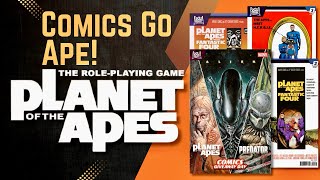 Comics Go Ape! Get the Preview of Predator vs Planet of the Apes on May 2nd, Free Comic Book Day!