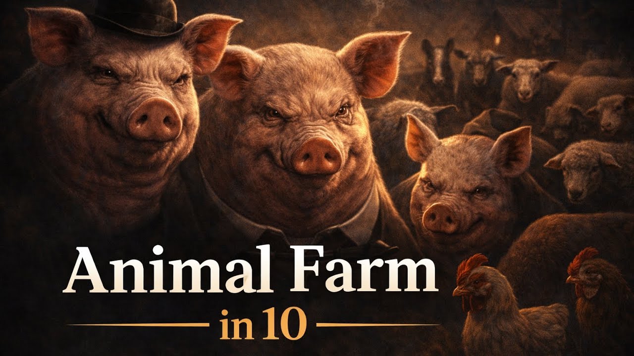 Animal Farm by George Orwell | Book Summary in 10 Minutes - YouTube