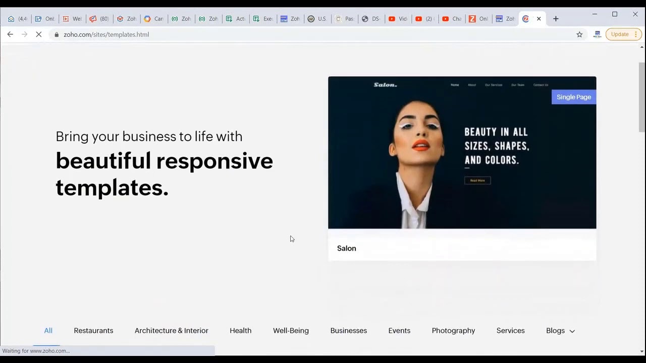 [Webinar] Zoho Sites Basic Demo with Experts - YouTube
