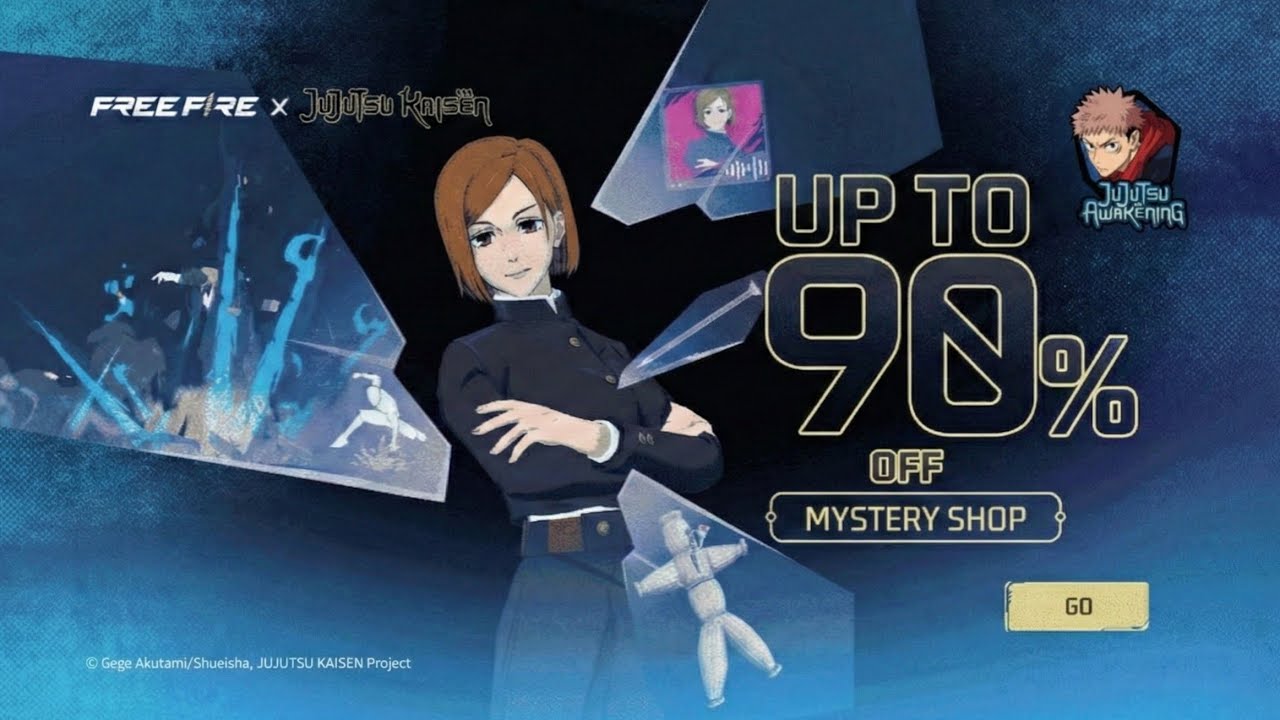 Jujutsu Kaisen Mystery Shop Event 🤯💥| Next Universal Ring Event| Free Fire New Event |  Ff New Event