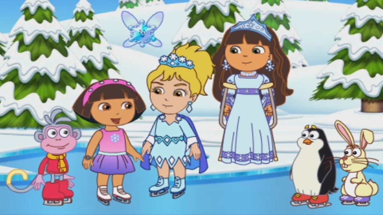 Dora DORA'S ICE SKATING SPECTACULAR (Watchkreen Style) YouTube