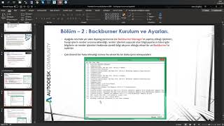Autodesk Backburner 2020 Webinarı