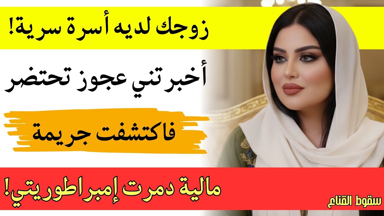 طليقي في السجن!.. سرق 30% من ثروتي لينفق على زوجته الثانية، فكان عقابه مروعاً!