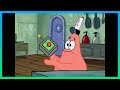 Patrick thats a gun, but its a teleporter and patrick teleports out of the Krusty Krab