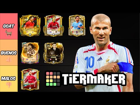 ¡TIERLIST Mejores Mediocampistas &quot;MC&quot; en FC Mobile!