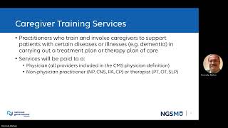 Caregiver Training Services (Part 1)
