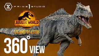 GIGANOTOSAURUS (JURASSIC WORLD: DOMINION) PRIME COLLECTIBLE FIGURE 360° VIEW