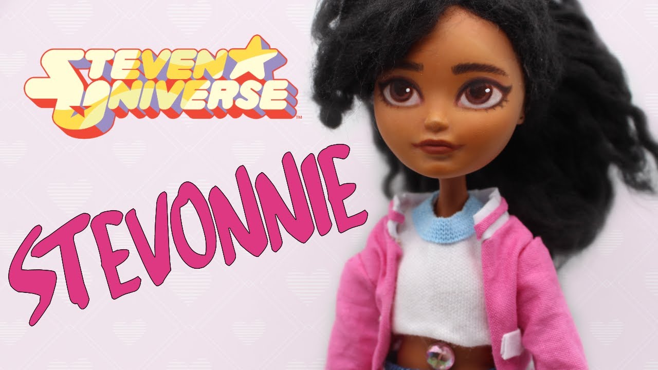 Making a STEVONNIE Doll! Steven Universe | OOAK Custom Doll Repaint
