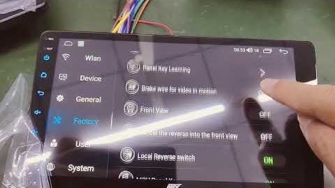 How to turn on Sleeping Mode on 7862 9863 Android Headunit?