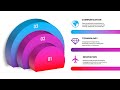 Animated Infographic PowerPoint Presentation with Bounce and Fly-In Animations