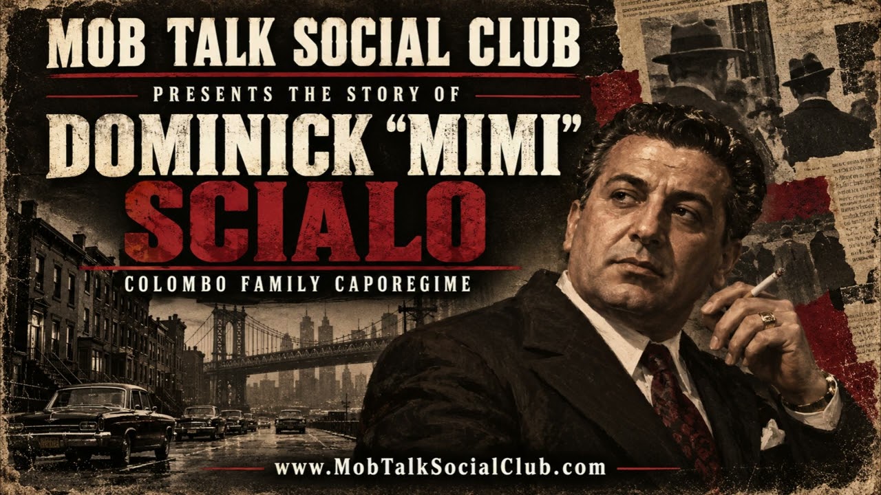 Mob Talk Social Club Presents Mob History Story of Brooklyn Colombo Captain Dominick “Mimi” Scialo
