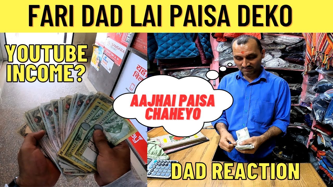 Dad Lai Fari Surprise Deko 🔥 | Aba Chai Dad Smile Garnu Vayo Hai ️ ...