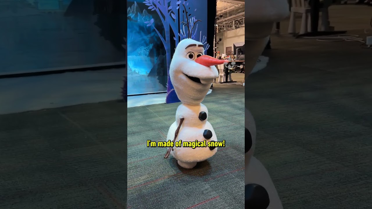 Olaf from Frozen comes to LIFE