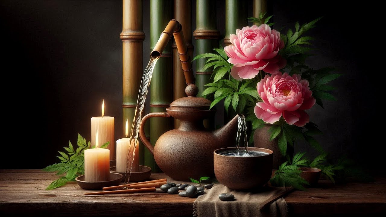 Chuqur uyqu uchun tungi musiqa va tabiatning mayin shivirlarining tinchlantiruvchi simfoniyasi