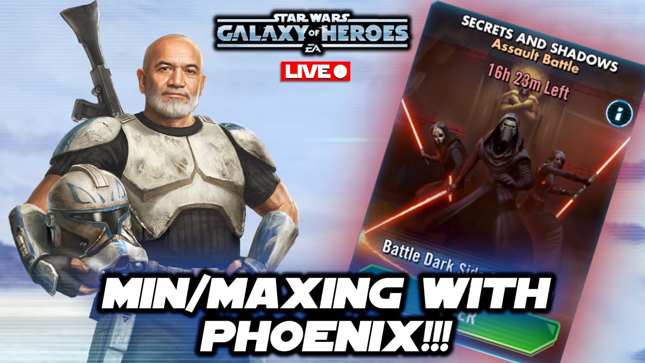 Nooch2Gud LIVE!!  Phoenix Min/Maxing Secrets & Shadows!
