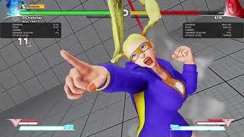 STREET FIGHTER V R.Mika New Corner Reset