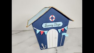 Tutorial | Beach Hut Die Set | Simply Made Crafts