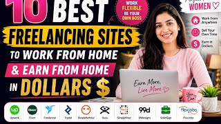 Stop Being Controlled—Become Your Own Boss! 💻💵 | 10 Freelancing Sites for Women
