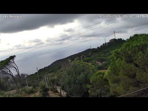 Gibilmanna Hills above Cefalù Coast live cam preview