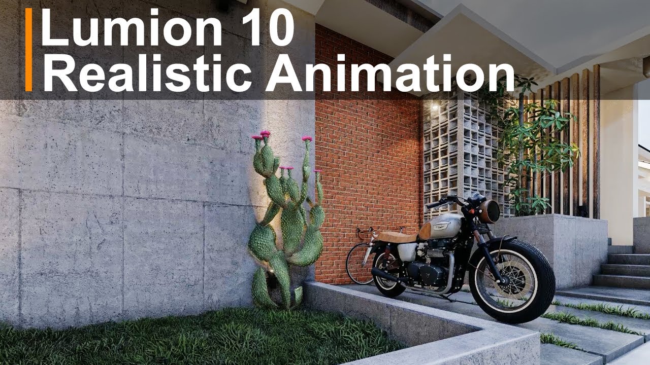 Lumion 10 | Realistic Animation Render | Industrial House - YouTube