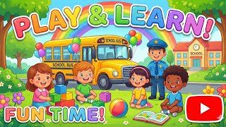 Color Ride Vroom Vroom Song | Fun Colour Learning Rhyme for Toddlers screenshot 3