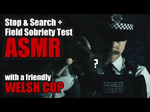 ASMR Testing Your Sobriety After Stop & Search | Friendly Welsh Police Officer Roleplay
