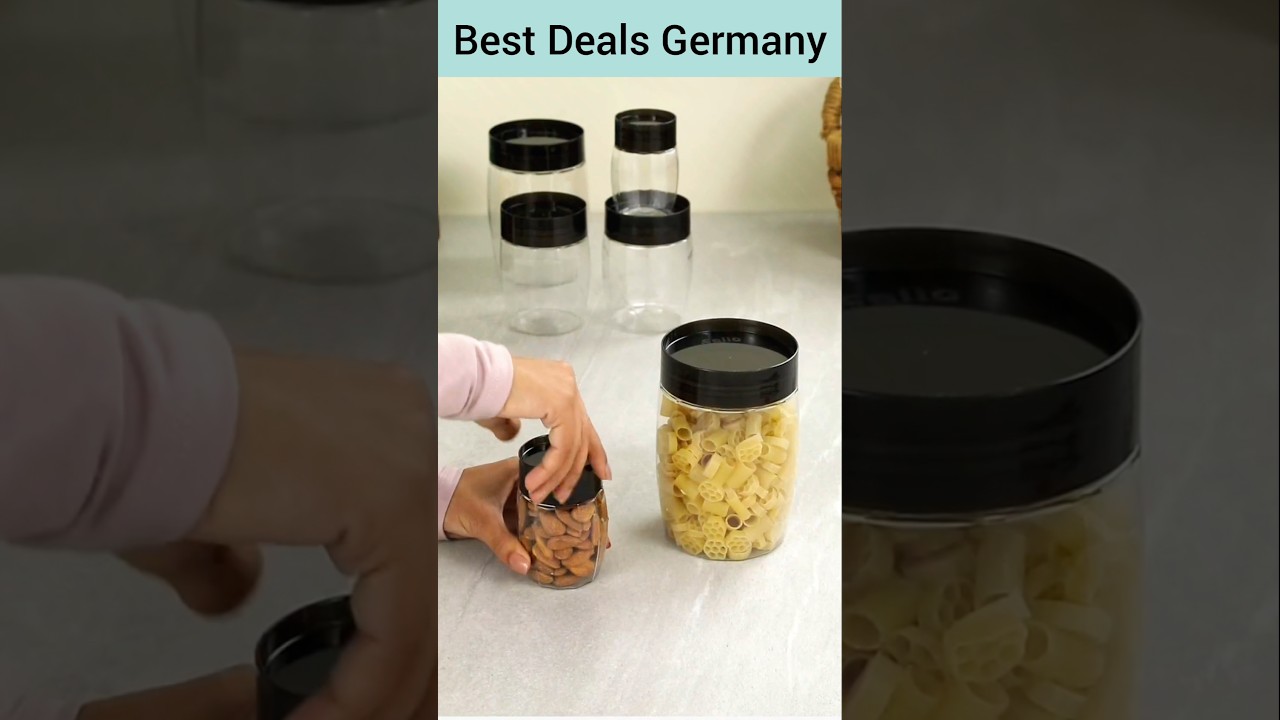 plastic storage containers for kitchen storage | Best Deals Germany 