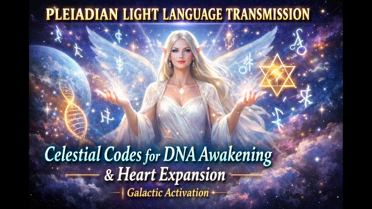 Pleiadian Light Language Transmission Celestial Codes for DNA Awakening ...